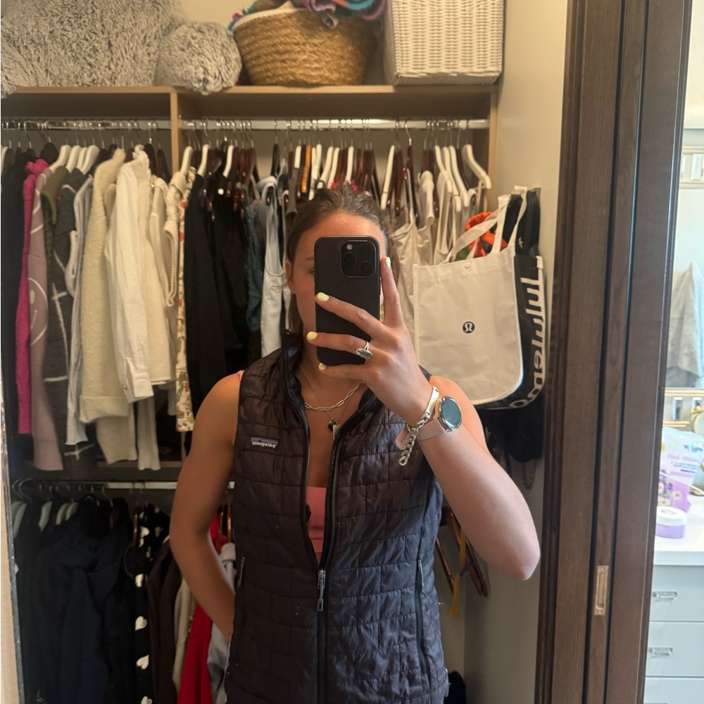 Patagonia Dark Quilted Vest